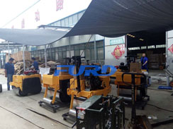 福瑞得微動態(tài)--手扶雙輪壓路機，手推式井蓋切割機，手扶抹光機等包裝發(fā)貨